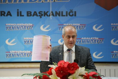 İL BAŞKANIMIZ MUSTAFA YANILMAZ, ÜLKE GÜNDEMİNE VE YEREL GÜNDEME DAİR BASIN AÇIKLAMASI DÜZENLEDİ